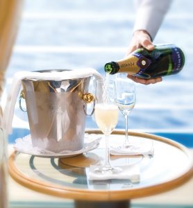 Champagne in Suite
Silver Shadow - Silversea Cruises