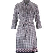 IMAGE-5---Ladies-Geometric-Shirt-Dress---womens-fashion-