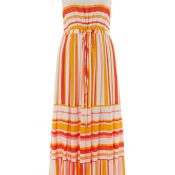 IMAGE-9---Ladies-Orange-Stripe-Maxi-Dress---womens-fashion--