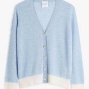 IMAGE 7 - Baby Blue Trilogy Cashmere Cardigan