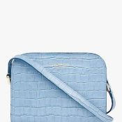 IMAGE 8 - Baby Blue Cross Body Croc Bag